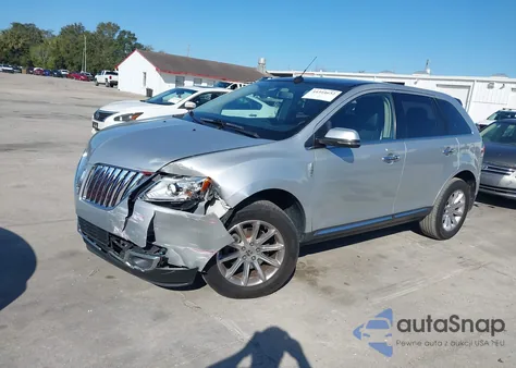 2013 Lincoln Mkx z USA, uszkodzony, nr VIN 2LMDJ6JK1DBL04539